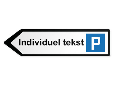 wegweiser-links-klein-ihr-wunschtext