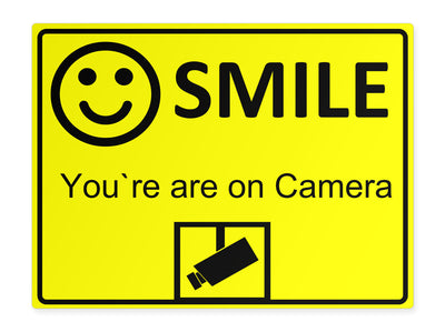 schild-smile-you´re-on-camera